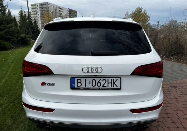 Audi SQ5 cena 84900 przebieg: 235000, rok produkcji 2014 z Białystok małe 781